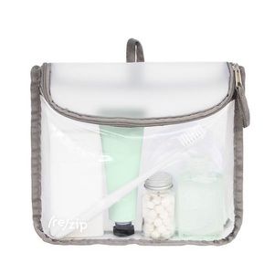 Re-Zip Zippered waterproof reusable Quart size clear Bag x Container store